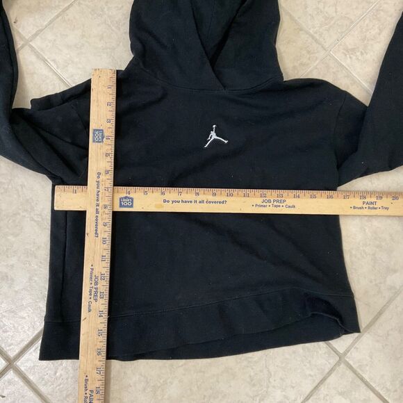 Nike Black Hoodie with White Logo - Picture 4 of 7